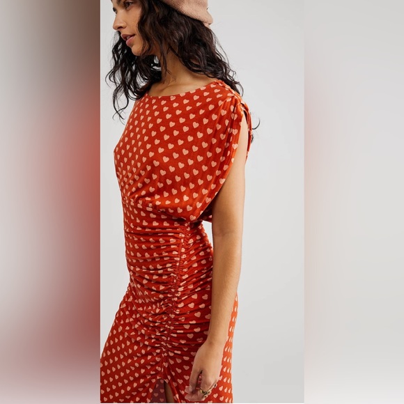 NWOT Free People Likeside Dress - Picture 2 of 9